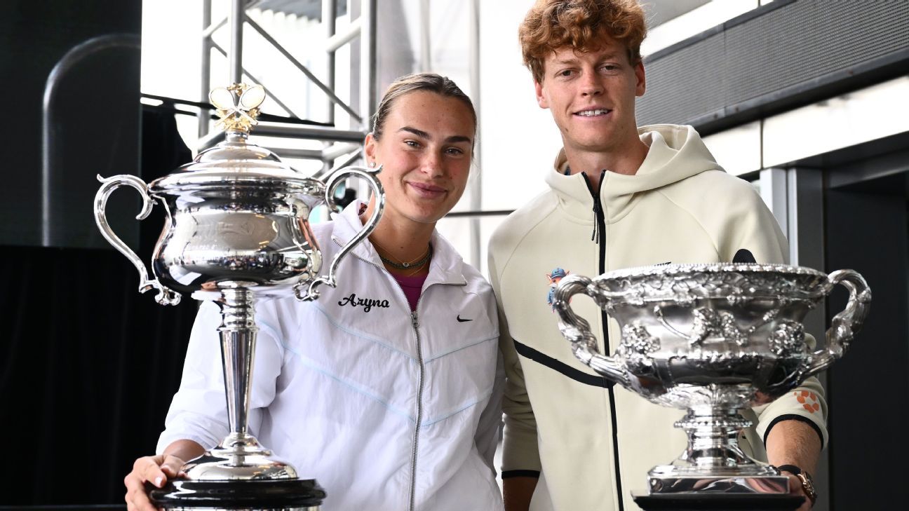 Sinner, Sabalenka lead 18 Slam champs at US Open