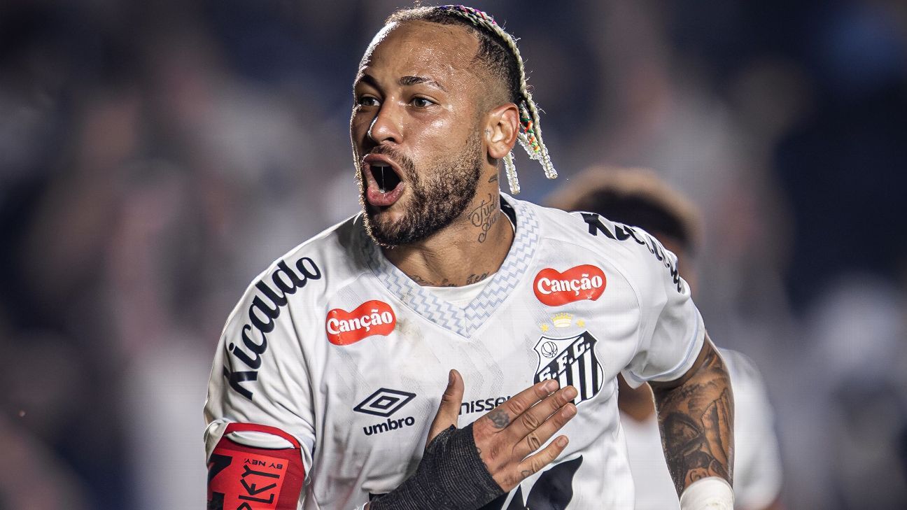 Neymar é o Herói com Golaço na Vitória do Santos contra o Flamengo.