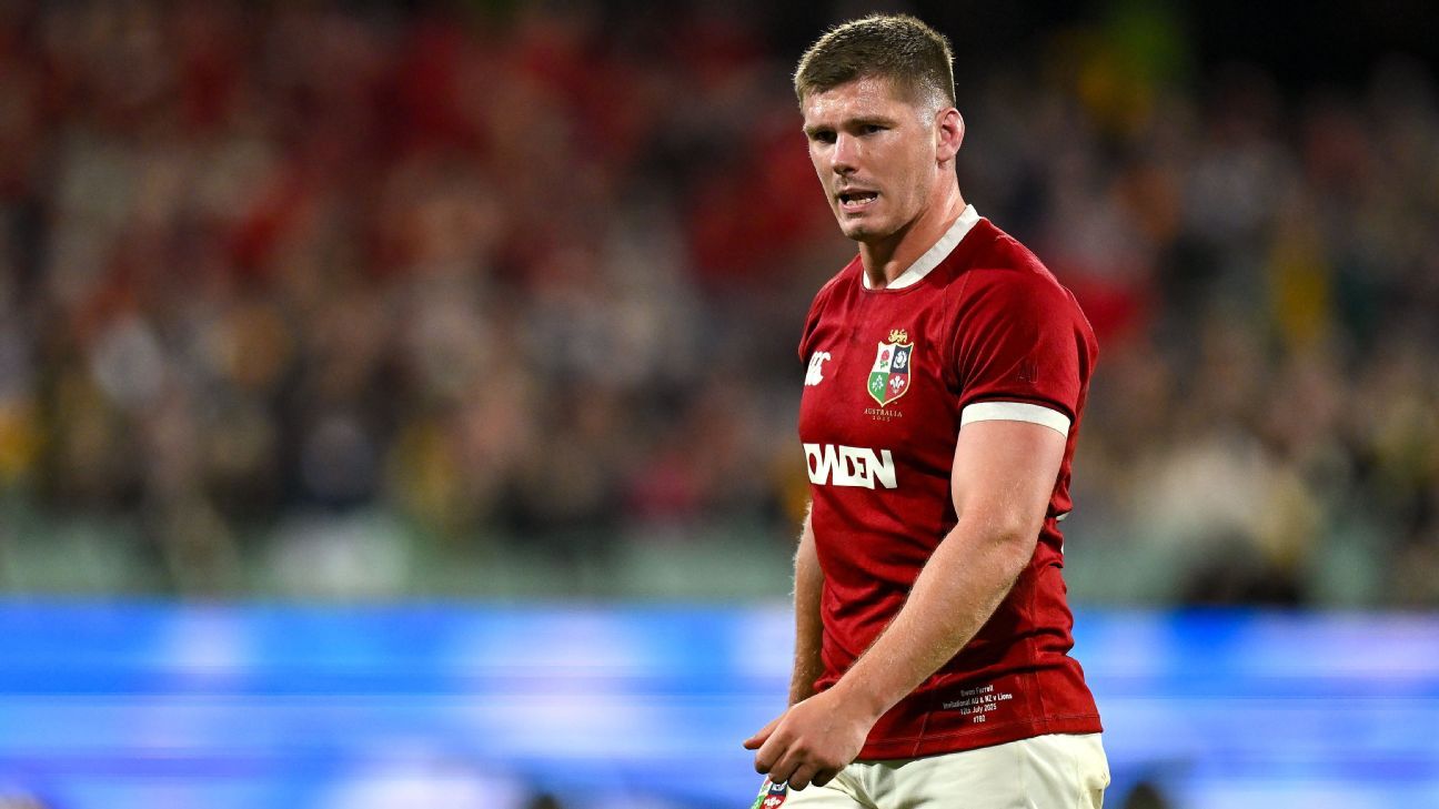 Farrell lidera a los Lions: Último partido vs. First Nations-Pasifika