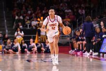 USC's JuJu Watkins back on court with Trojans after ACL recovery