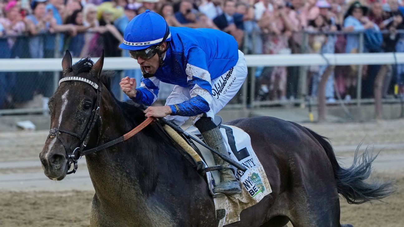 Sovereignty rallies to win Jim Dandy at Saratoga