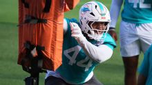 Dolphins' Chop Robinson has concussion, out vs. 49ers