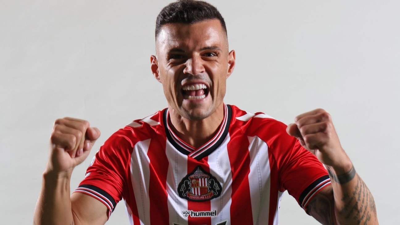 Sunderland sign ex-Arsenal man Xhaka from Bayer Leverkusen