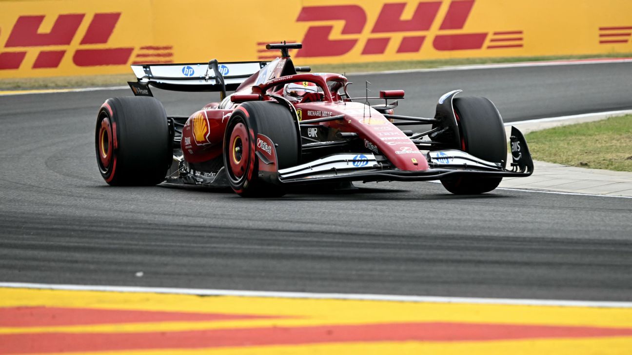 Leclerc takes shock pole at Hungarian GP