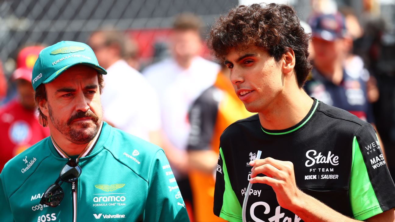 Alonso crava Bortoleto como 'melhor novato da geração' na Fórmula 1 e levanta polêmica: 'Se fosse inglês...'