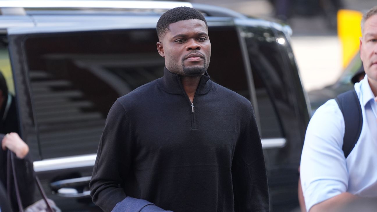 Thomas Partey en el juzgado