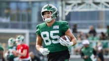 Jets' No. 1 TE Mason Taylor (thumb) out vs. high-scoring Lions