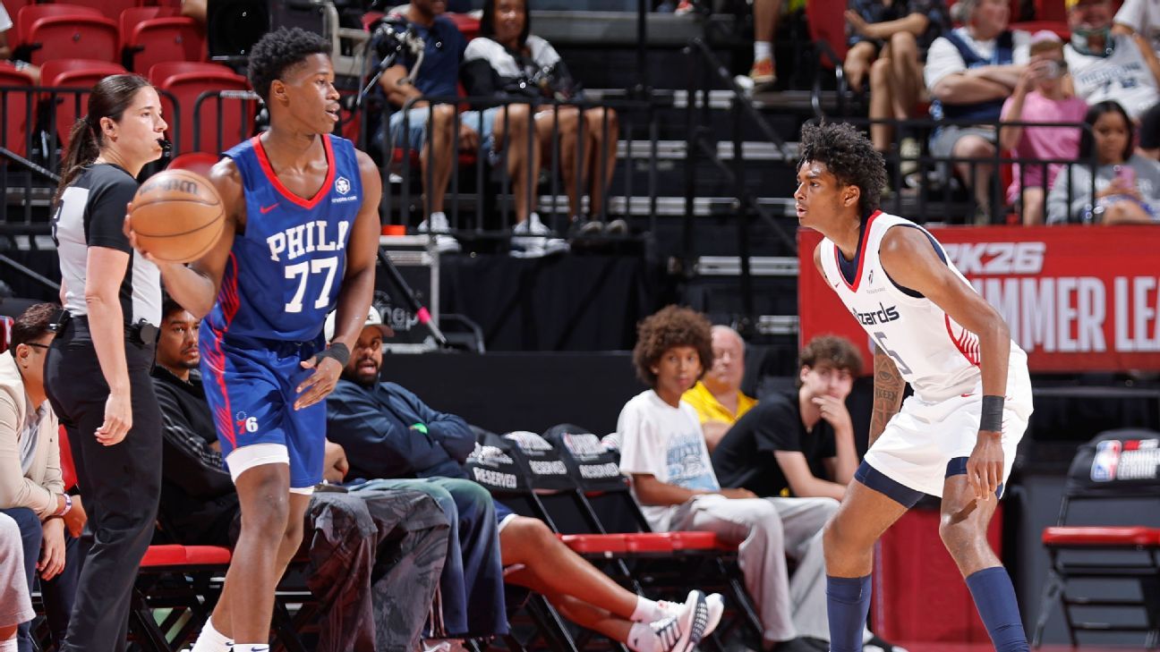 VJ Edgecombe, seleccionado por los Philadelphia 76ers.