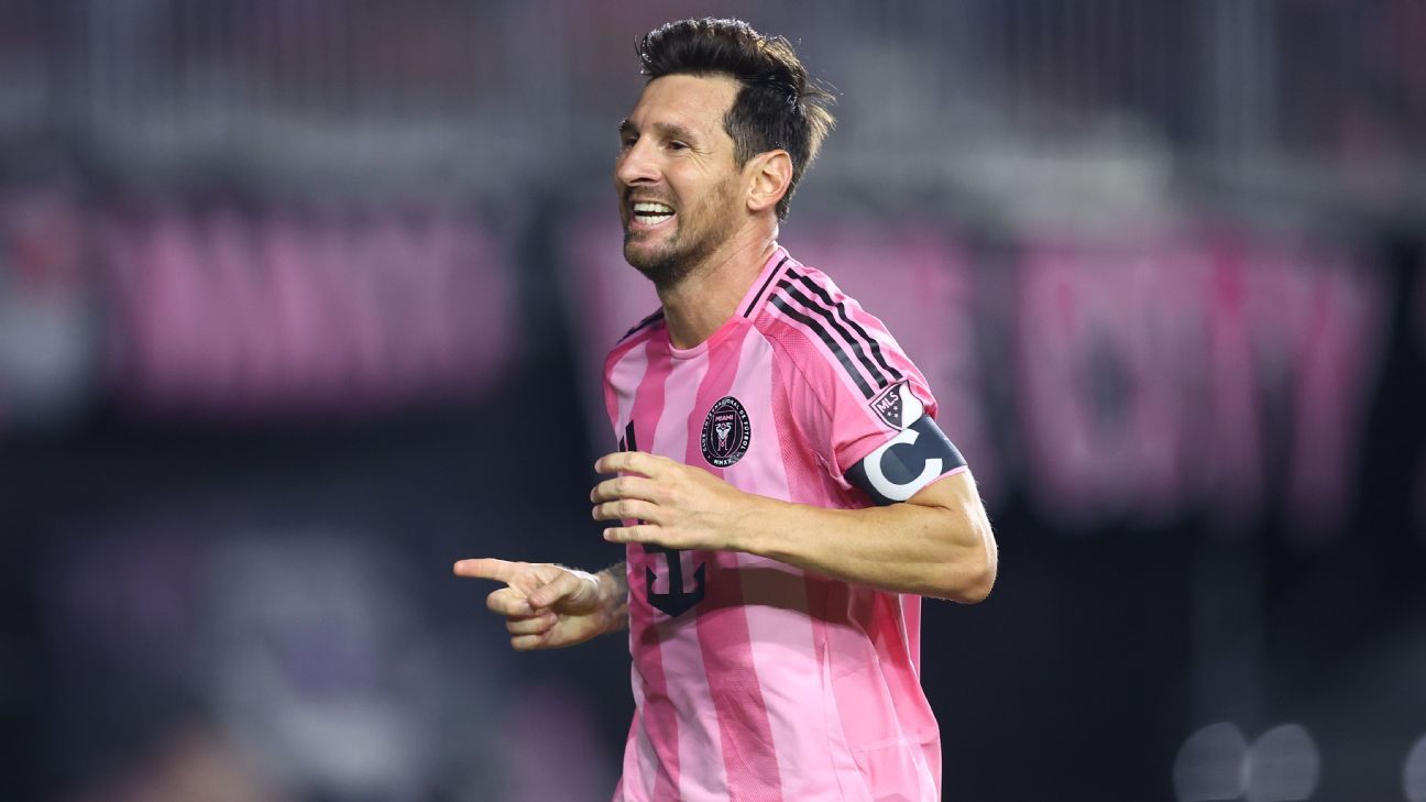 Lionel Messi completó el entrenamiento el martes.