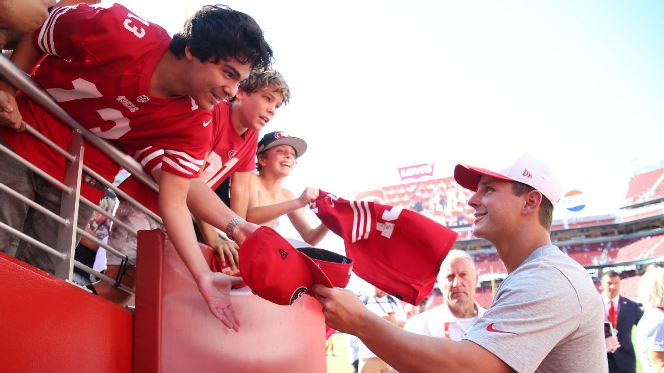 Teammates and coaches aren't worried about Purdy's ability to handle the increased pressure.