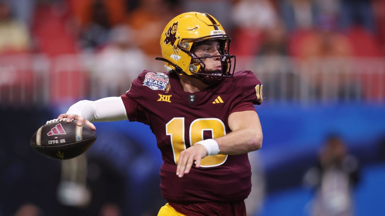 ASU QB Leavitt to have season-ending surgery