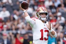 Niners' Purdy happy with progress, says 'we'll see' for Week 3