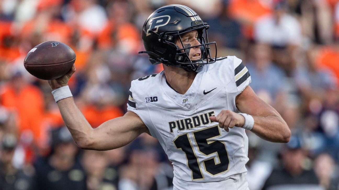 Injured Purdue QB Browne doubtful vs. Rutgers