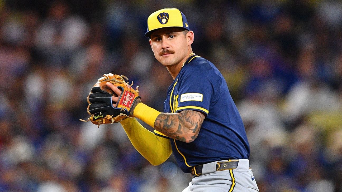 MLB-best Brewers put SS Ortiz (hamstring) on IL