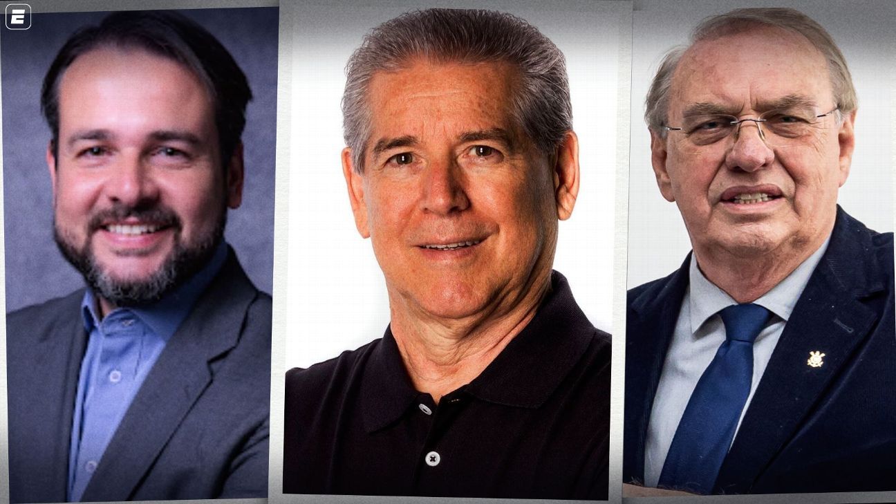De competir com Flamengo e Palmeiras a SAF: candidatos à presidência do Corinthians respondem perguntas enviadas pela ESPN