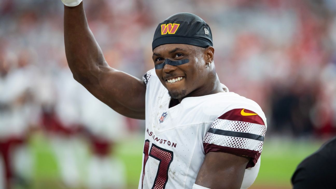 Commanders' McLaurin, Samuel to play vs. Chiefs