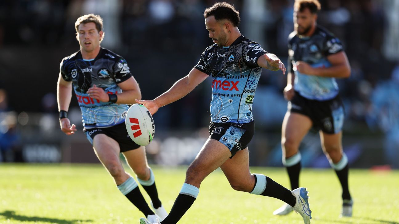 Trindall hurt as Sharks keep top four in sight