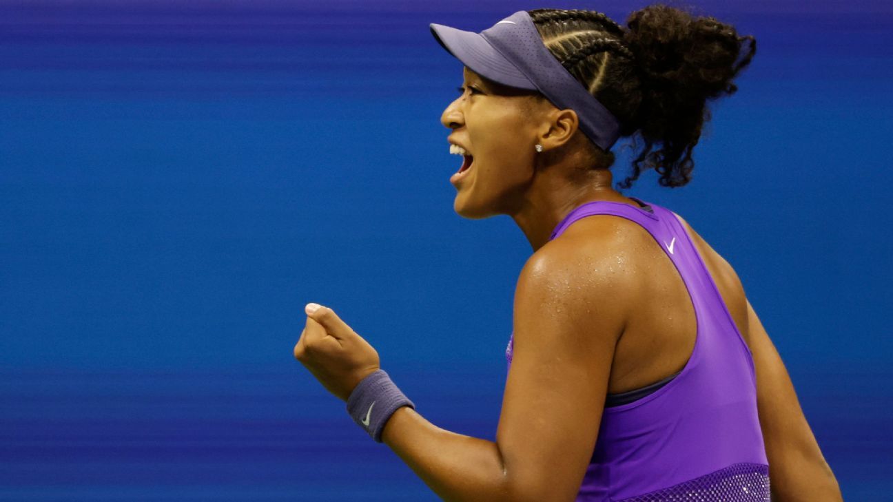Osaka returns to US Open semis 5 years after title