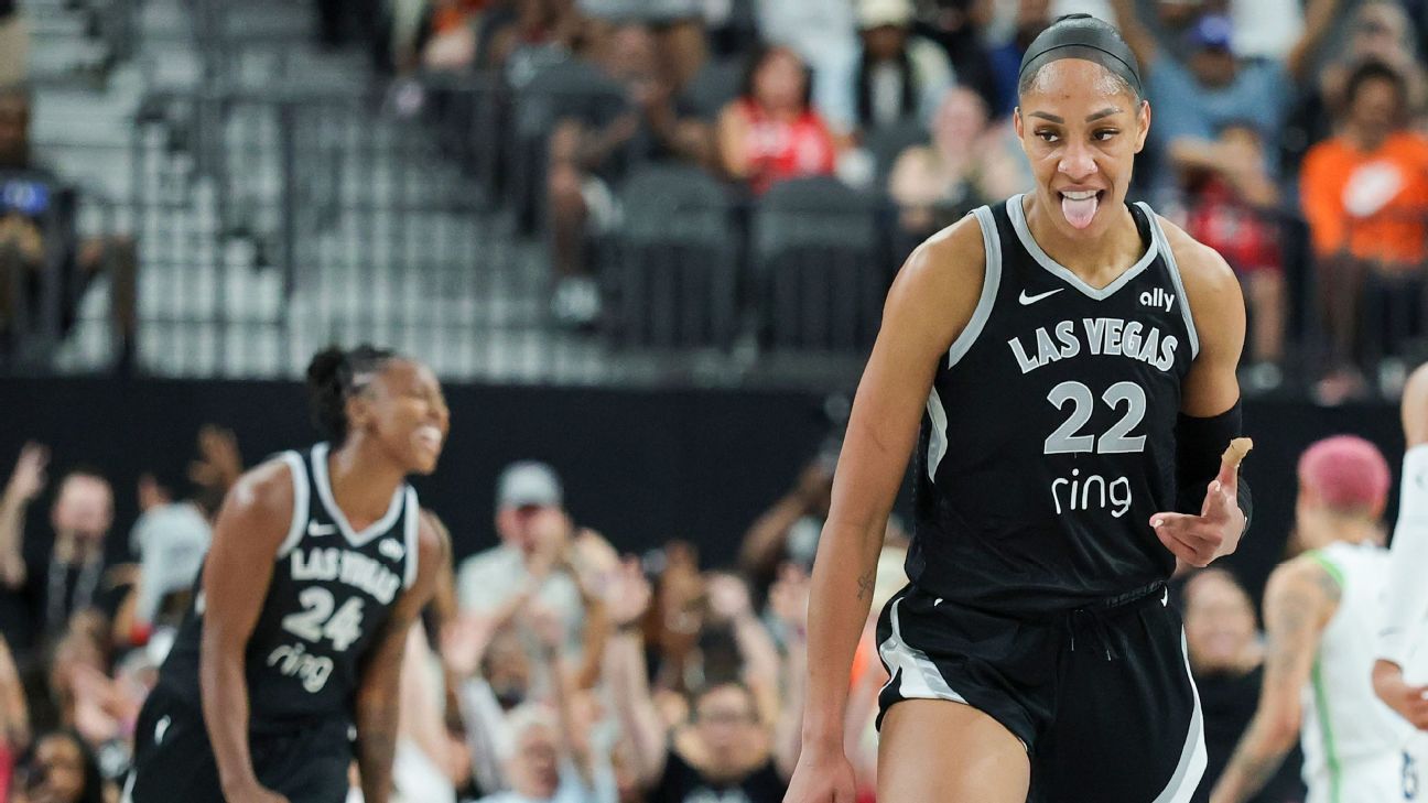 Aces take down Lynx as winning streak hits 13