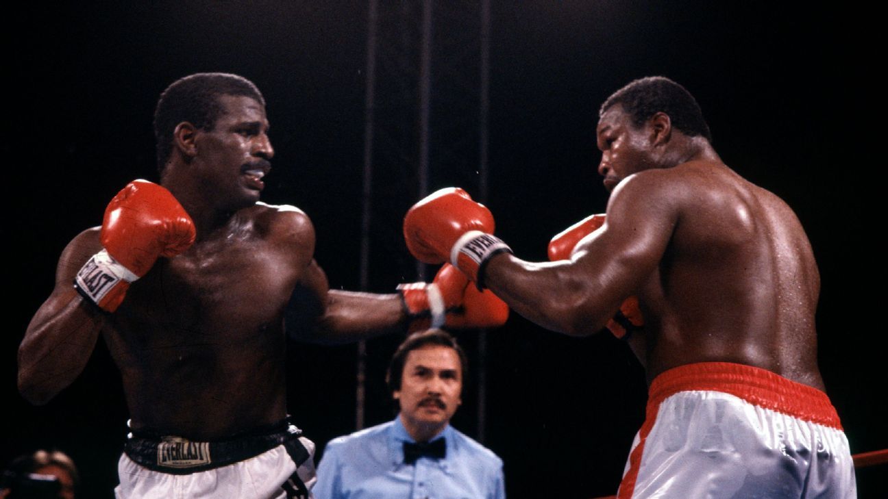 Michael Spinks vs. Larry Holmes 1