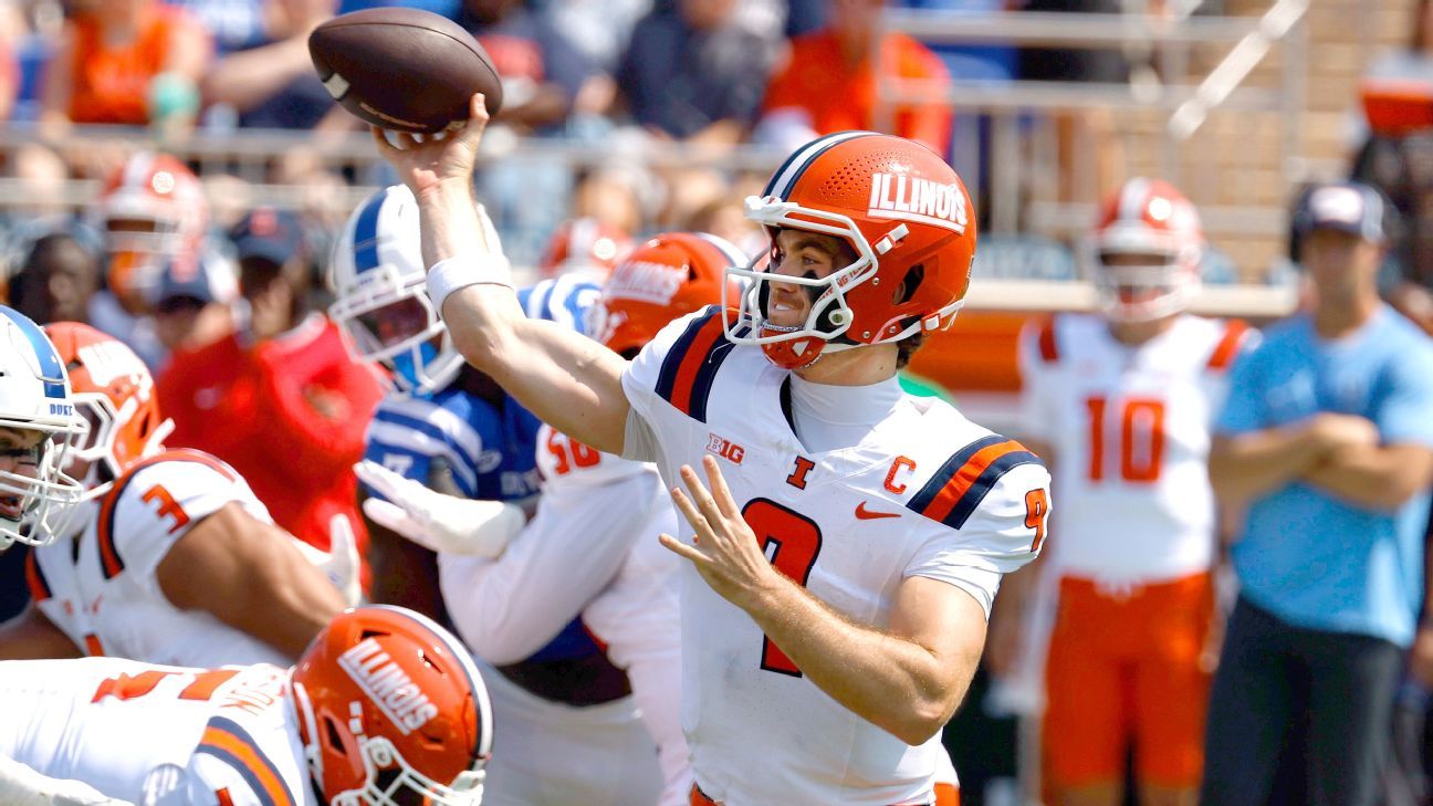 Illini, Noles crack AP top 10; USF enters at No. 18