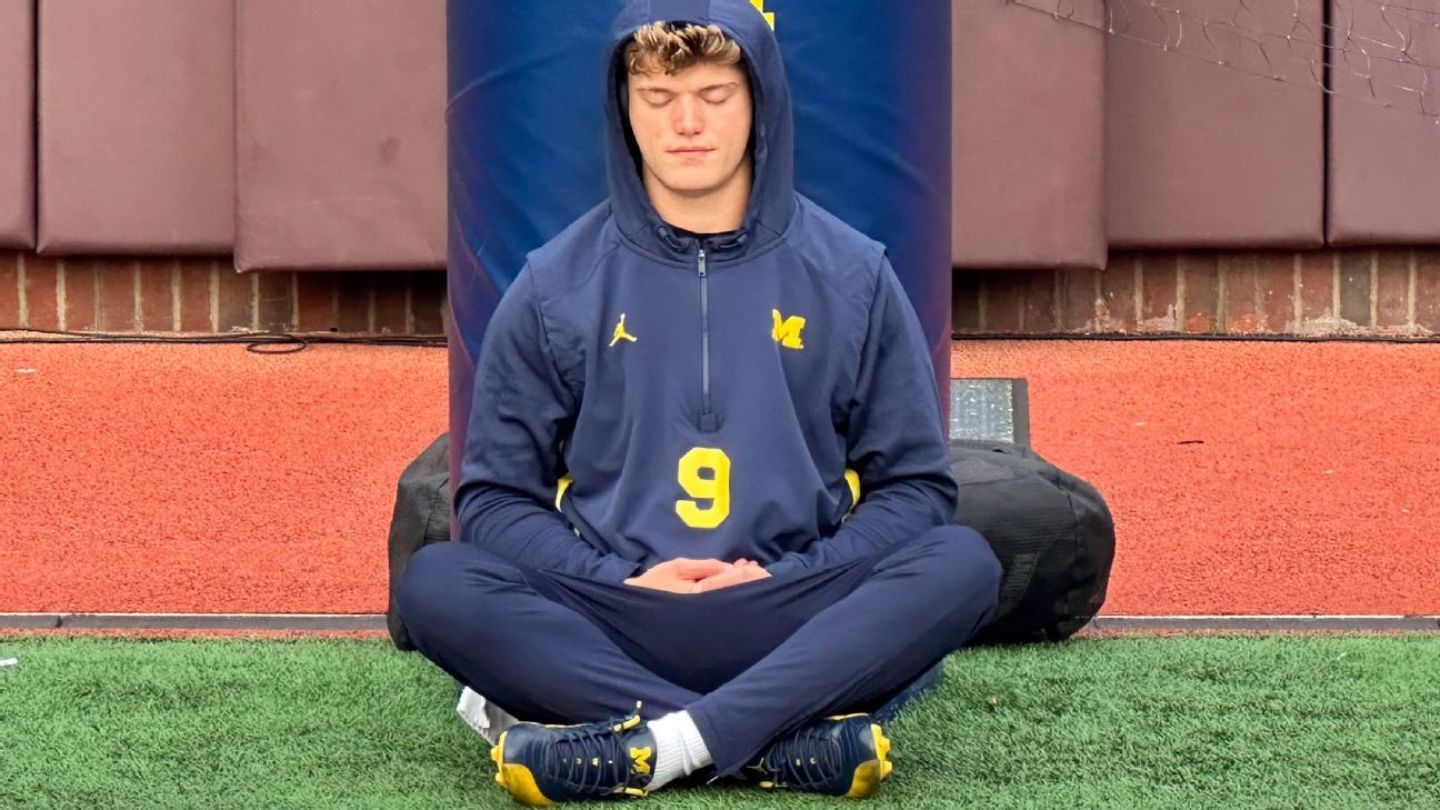 JJ McCarthy: Rituals, Meditation, and Bob Marley for Victory in the NFL