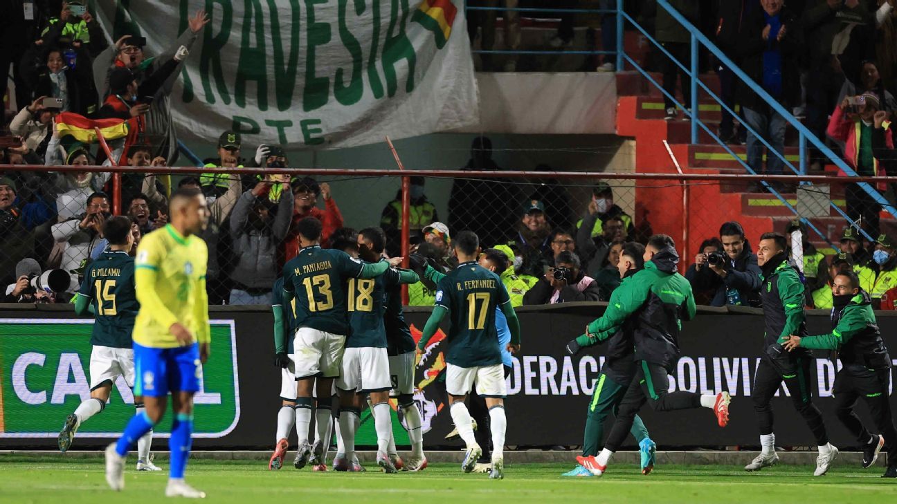 Seleção Brasileira Termina Eliminatórias em 5º Lugar Após Derrota Amarga na Altitude Boliviana