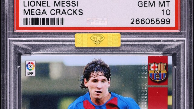 Messi: Tarjeta Rookie Alcanza Precio Récord de $1.5 Millones