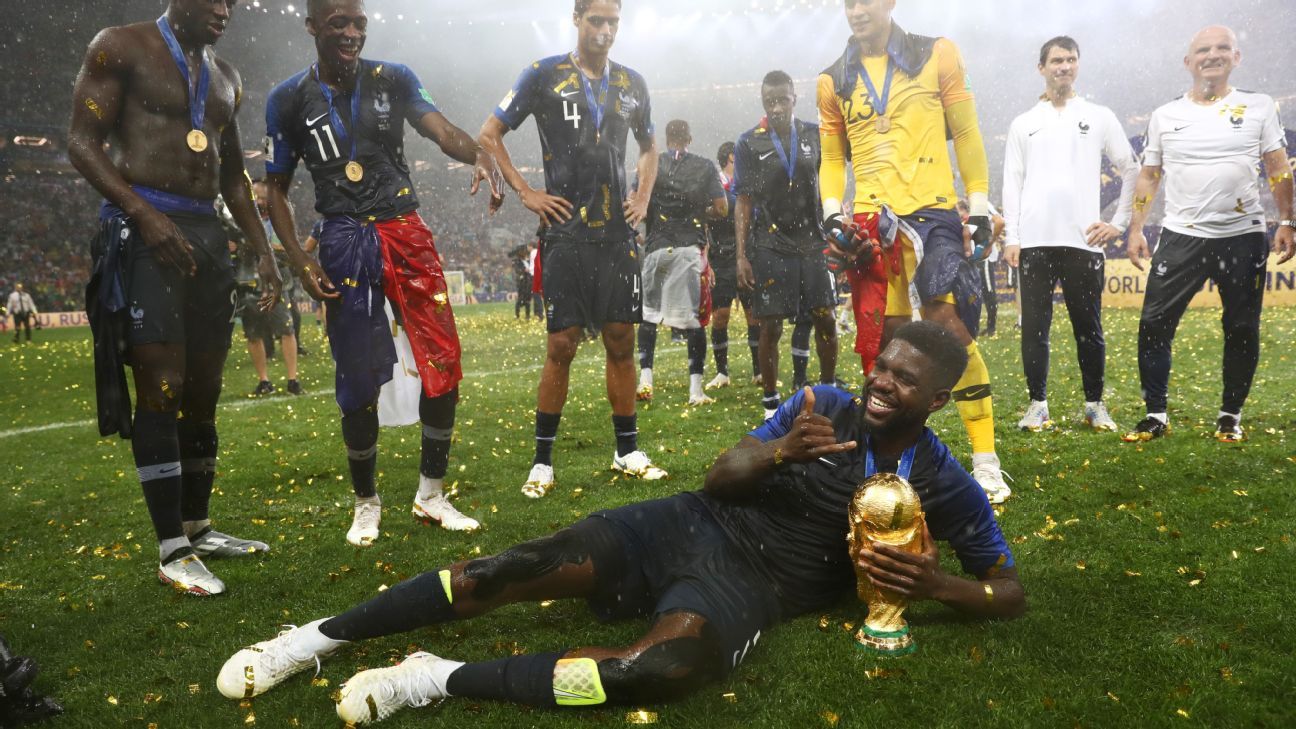 World Cup winner Umtiti retires aged 31 after injury struggles - ESPN