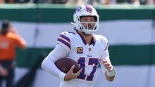 Bills' Josh Allen likely to wear visor Thursday to protect nose