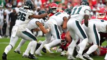 Jordan Mailata on chatter Eagles won due to tush push: 'Rubbish'