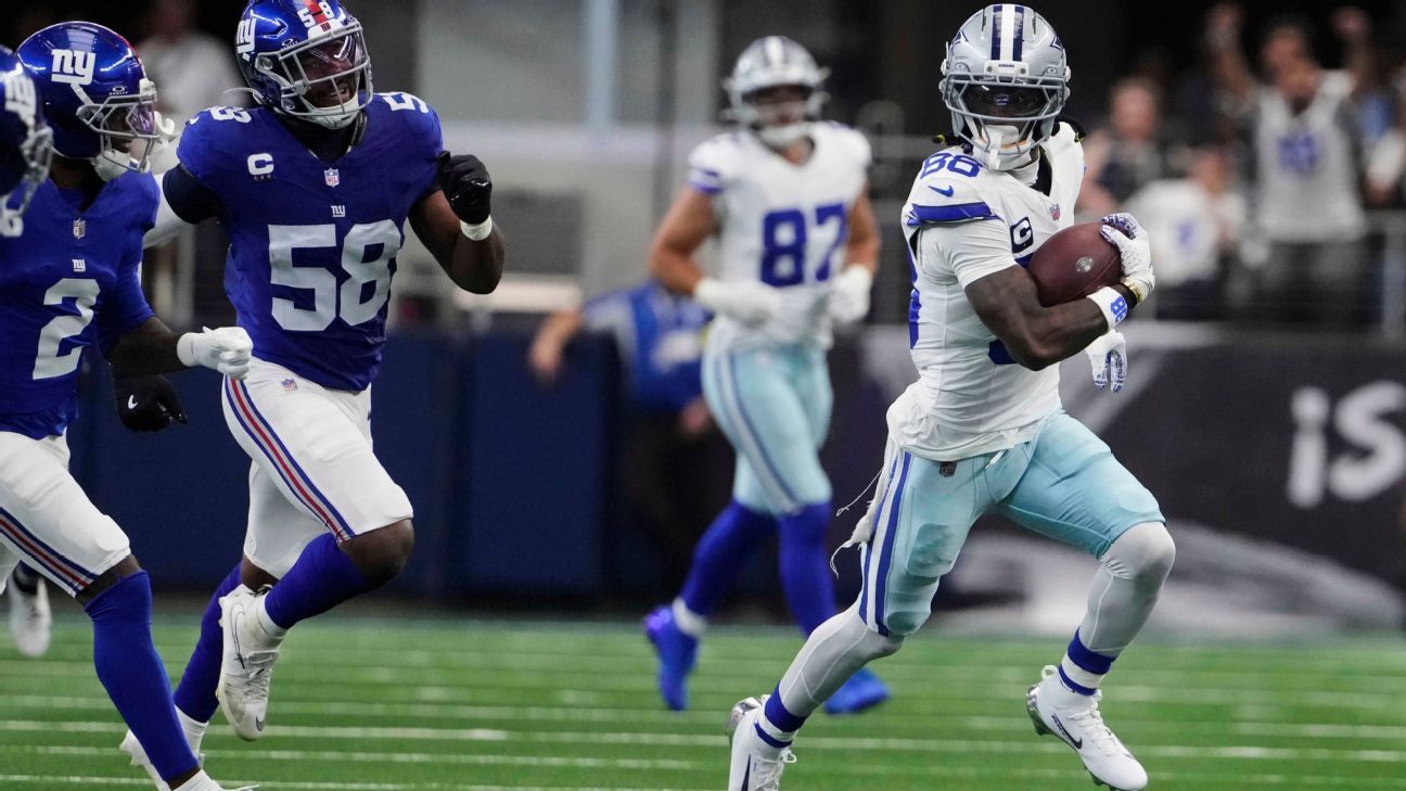 NFL Week 3 best bets: Why Cowboys-Bears could be a track meet