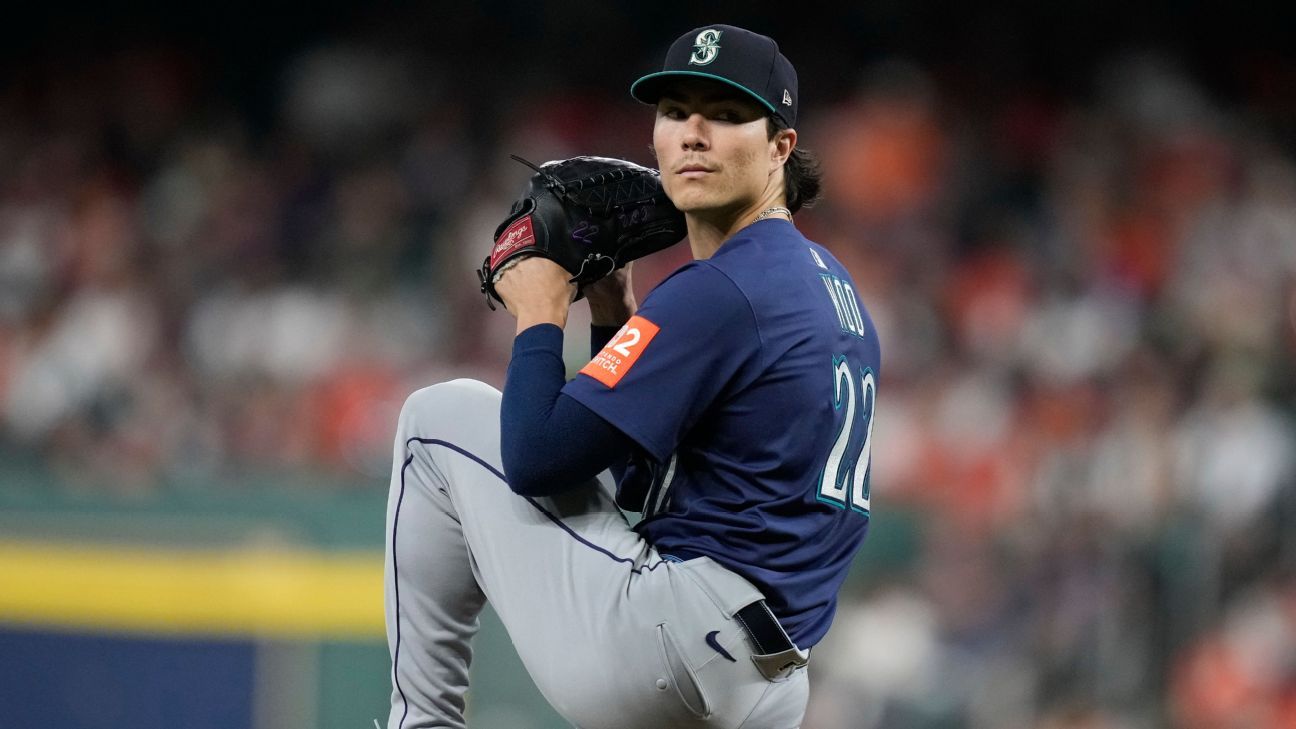 M's All-Star Woo (pec tightness) exits; MRI likely