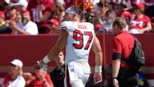 Sources: 49ers' Nick Bosa has torn ACL, done for season