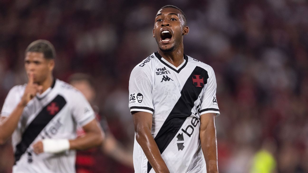 Diniz enaltece Rayan e destaca atuação do Vasco no clássico contra o Flamengo