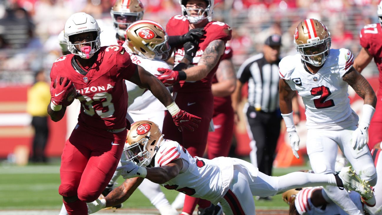 Cardinals' Trey Benson Expected to Lead Backfield After James Conner Season-Ending Injury