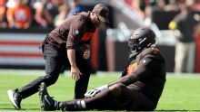 Browns lose starting OT Dawand Jones (knee) for season