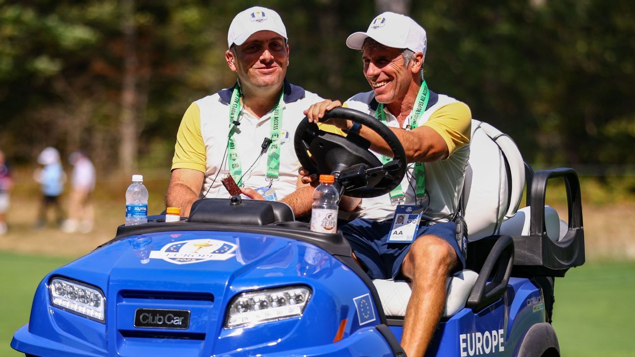 Zola gets unlikely role in Europe's Ryder Cup team