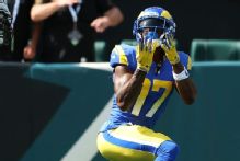 Rams WR Davante Adams back to practice, questionable Sunday
