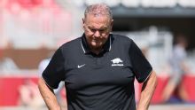 Arkansas fires coach Sam Pittman, names Bobby Petrino interim