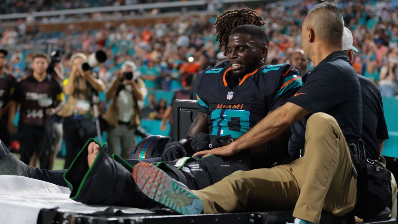 Tyreek Hill injury FAQ: Recovery timetable, his NFL future and how Dolphins will adapt