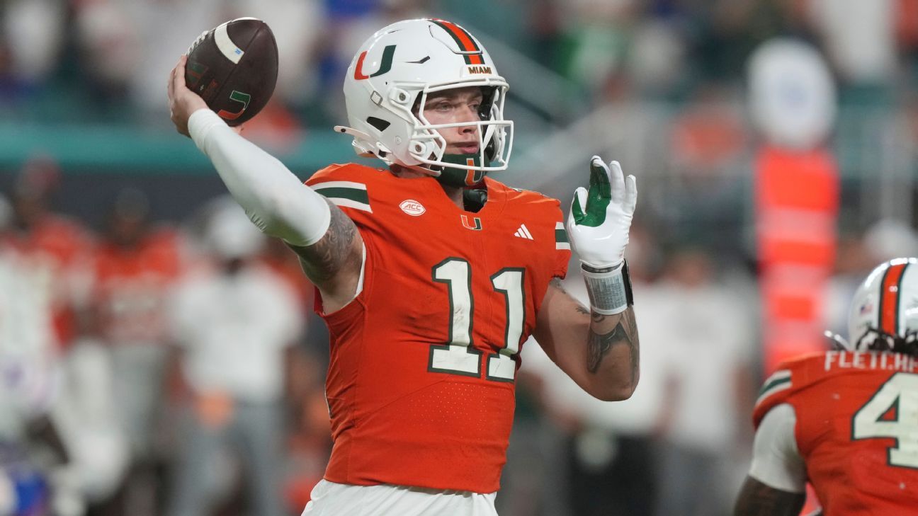 At Miami, Carson Beck isn't 'trying to be Superman' anymore