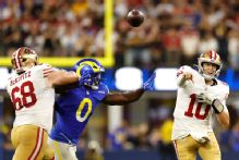Niners' Mac Jones beats odds, lets it fly in OT win over Rams