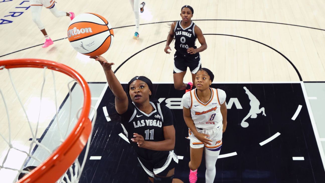 Aces Ignite WNBA Finals with Dramatic Game 1 Victory Over Mercury