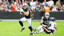 Raiders tight end Brock Bowers to miss second straight game