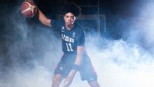 Tyran Stokes aims to join LeBron, Iverson and more as a two-sport star