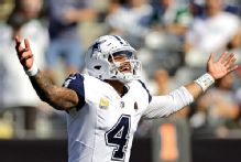 Cowboys' Prescott refuses to sit final 2 games, vows '26 rebound