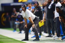 Harbaugh pins Chargers' slide on 'self-inflicted wounds'