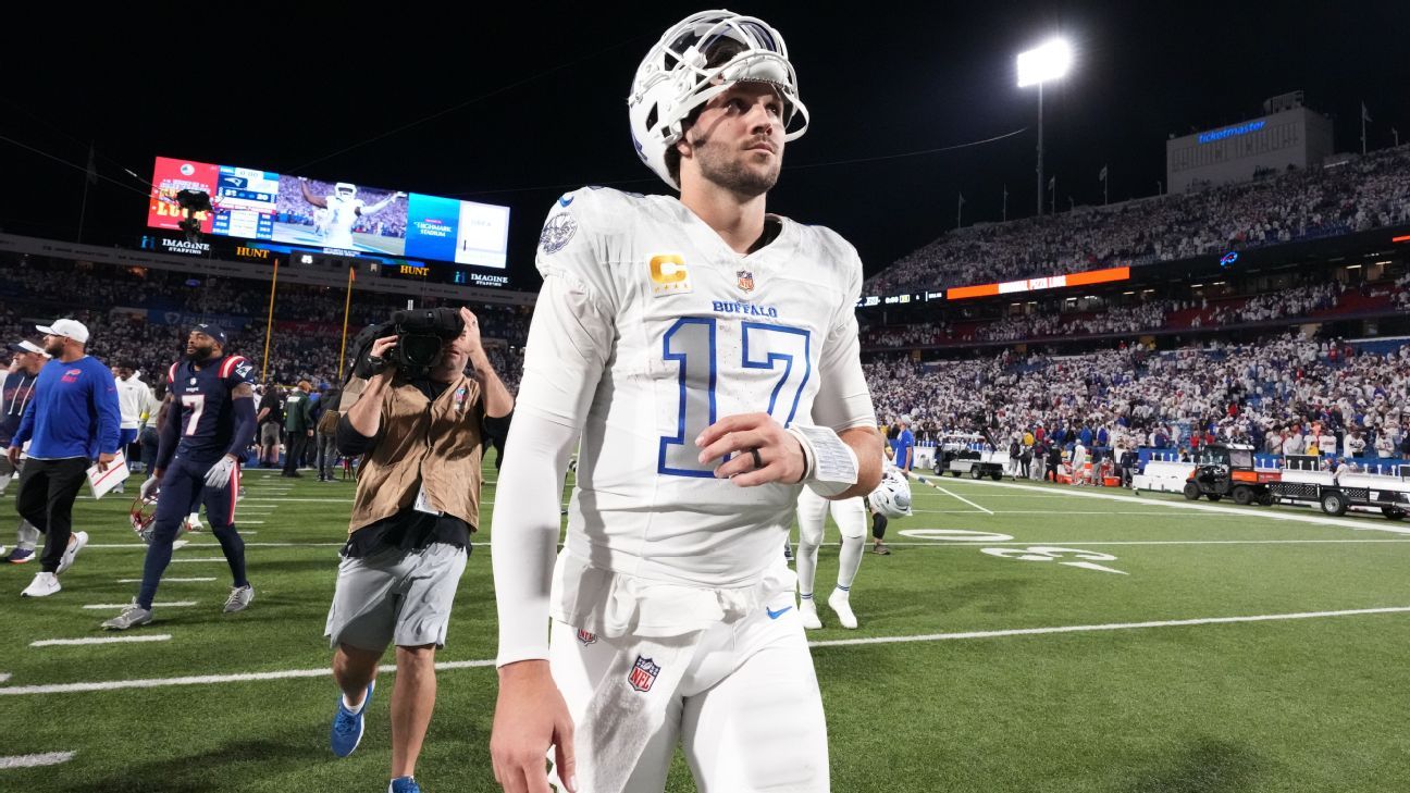 Bills undone by turnovers, penalties in first loss of season - ESPN