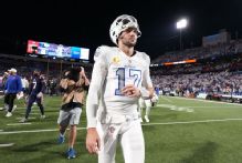 Bills undone by turnovers, penalties in first loss of season